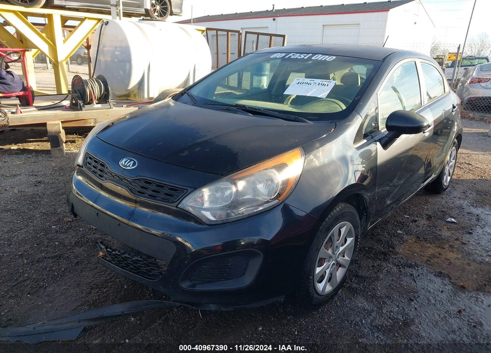 2014 KIA RIO LX VIN: KNADM5A39E6415220