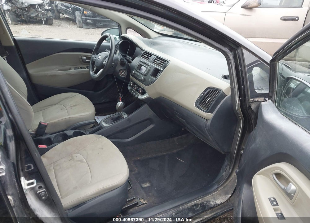 2014 KIA RIO LX VIN: KNADM5A39E6415220