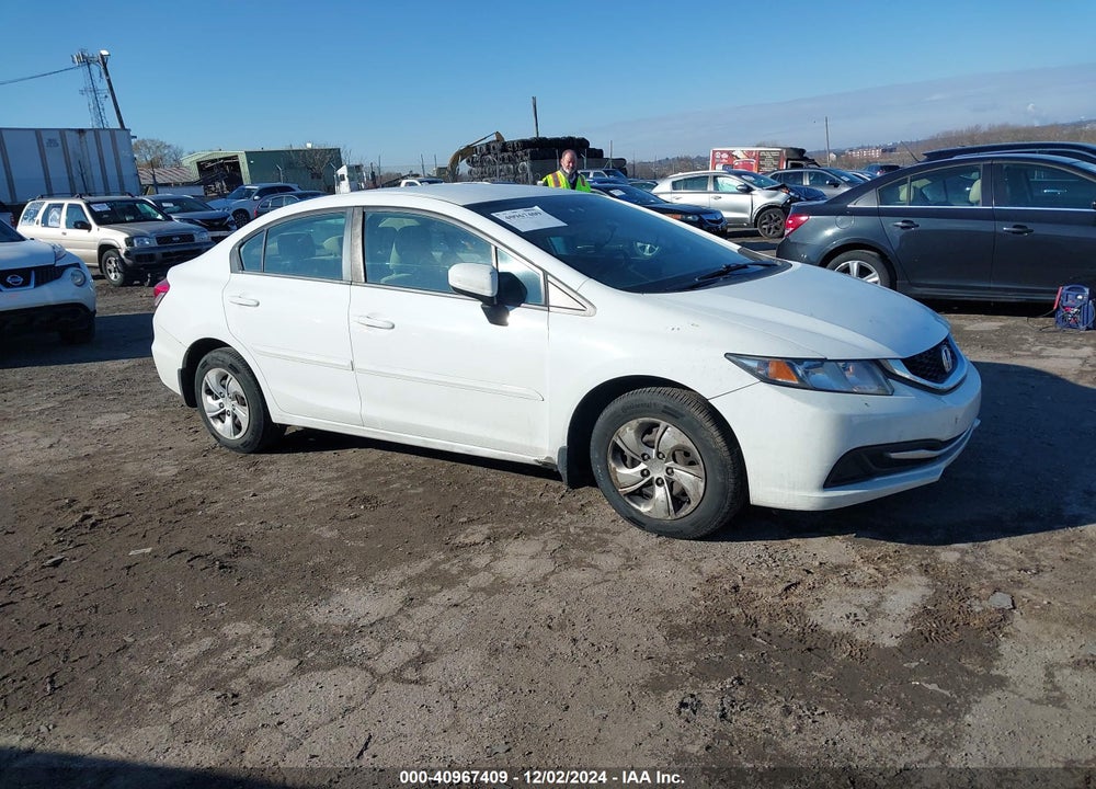 2015 HONDA CIVIC LX VIN: 19XFB2F51FE249782