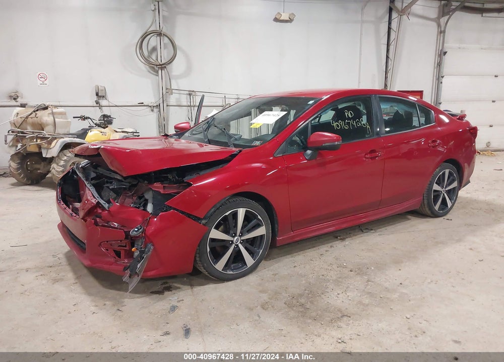 2017 SUBARU IMPREZA 2.0I SPORT VIN: 4S3GKAK69H1623817