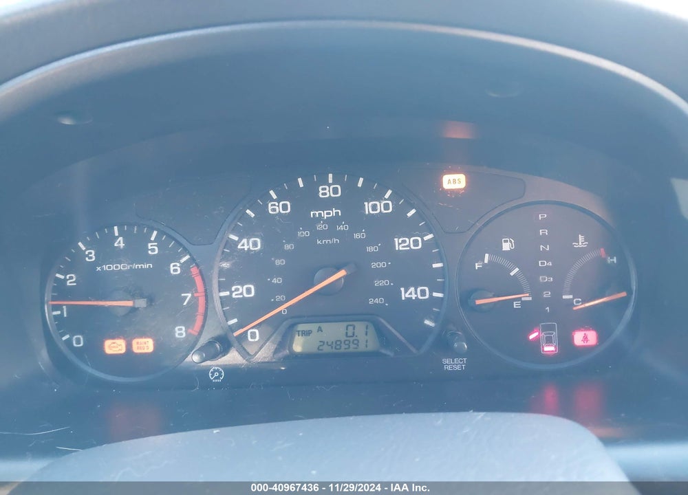 2001 HONDA ACCORD 2.3 EX VIN: JHMCG66801C002824