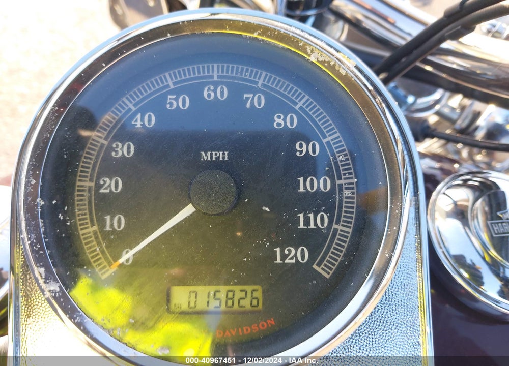 2007 HARLEY-DAVIDSON FLSTC VIN: 1HD1BW5117Y016348