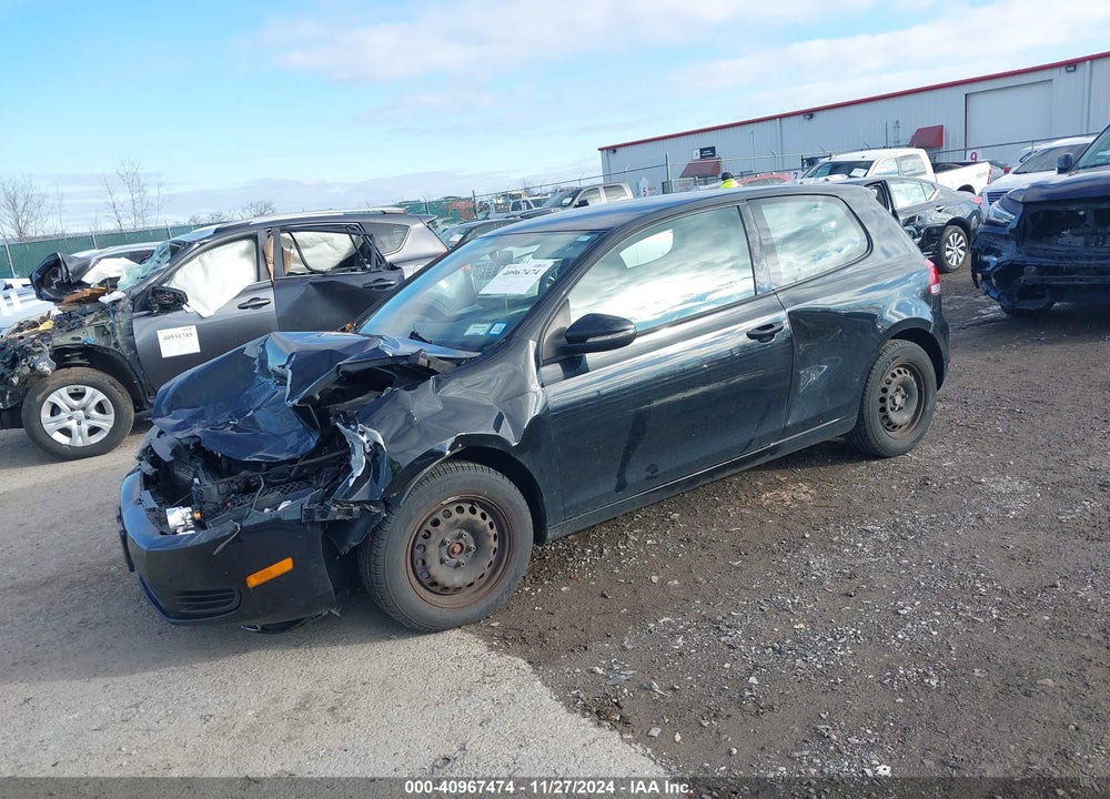 2013 VOLKSWAGEN GOLF 2.5L 2-DOOR VIN: WVWBB7AJ2DW022376