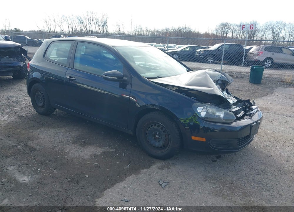2013 VOLKSWAGEN GOLF 2.5L 2-DOOR VIN: WVWBB7AJ2DW022376