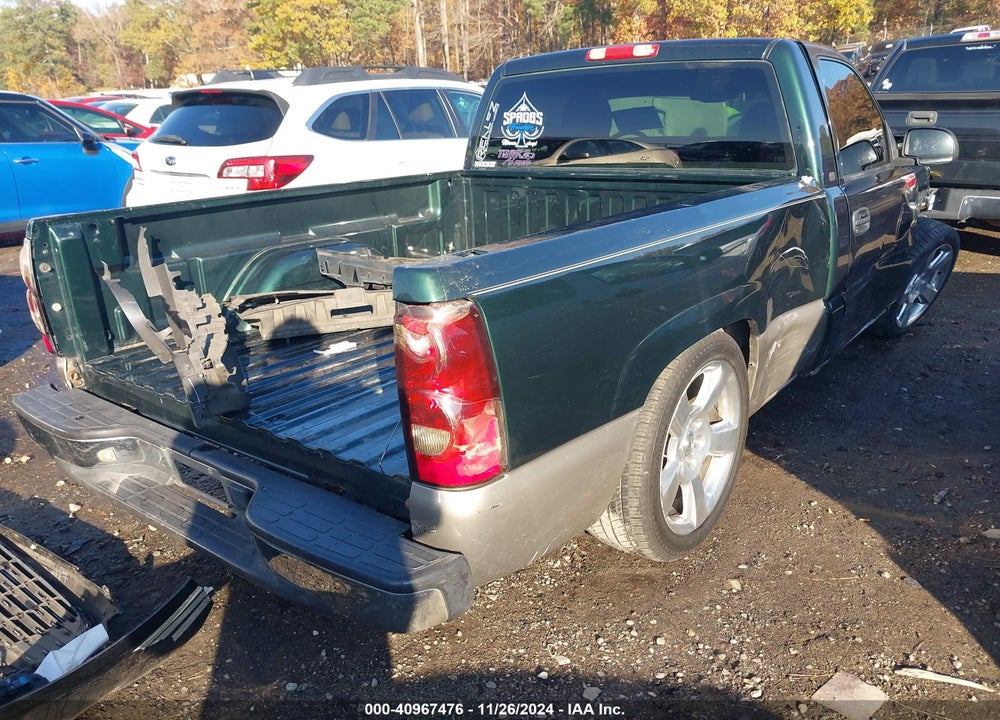 2004 CHEVROLET SILVERADO 1500 WORK TRUCK VIN: 1GCEC14XX4Z178185