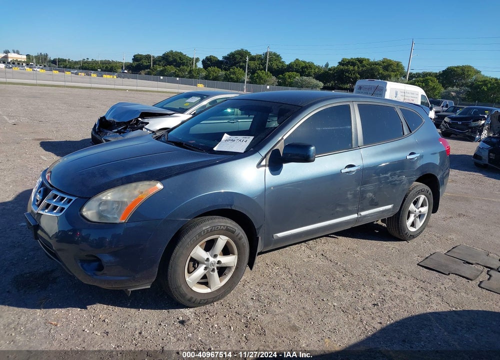 2013 NISSAN ROGUE S VIN: JN8AS5MV4DW149942