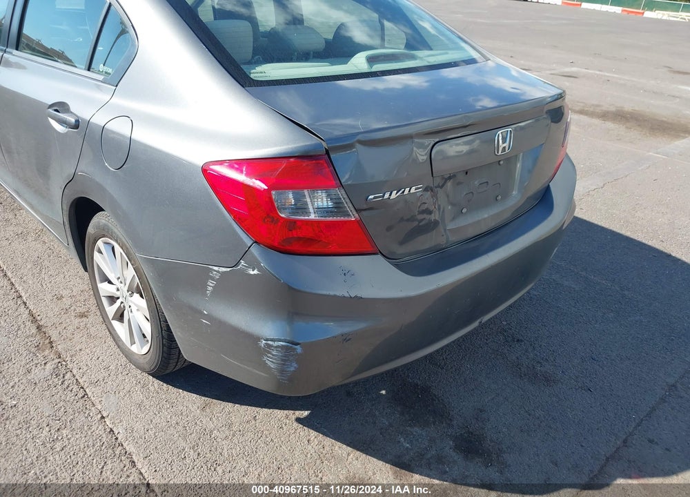 2012 HONDA CIVIC EX VIN: 2HGFB2F80CH602413