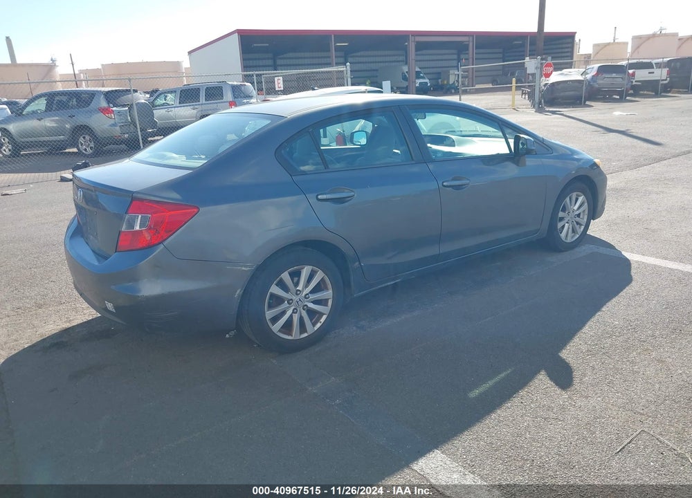 2012 HONDA CIVIC EX VIN: 2HGFB2F80CH602413