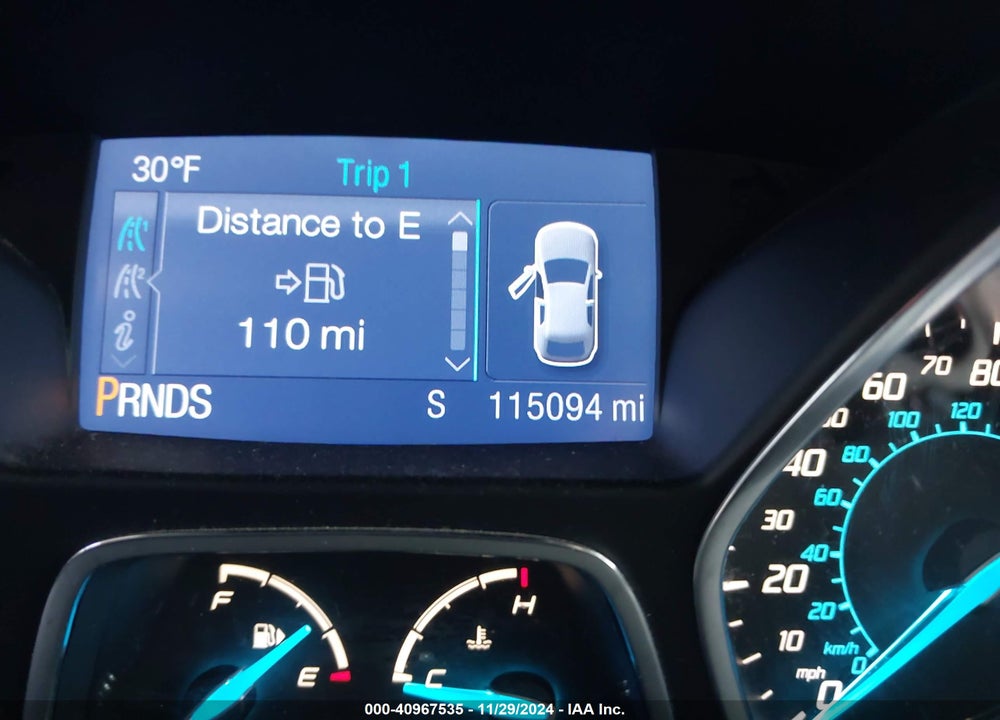 2013 FORD ESCAPE SE VIN: 1FMCU9GX8DUB84719
