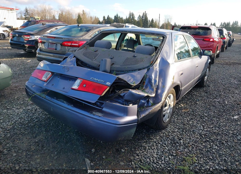 2000 TOYOTA CAMRY LE VIN: 4T1BG22KXYU621261