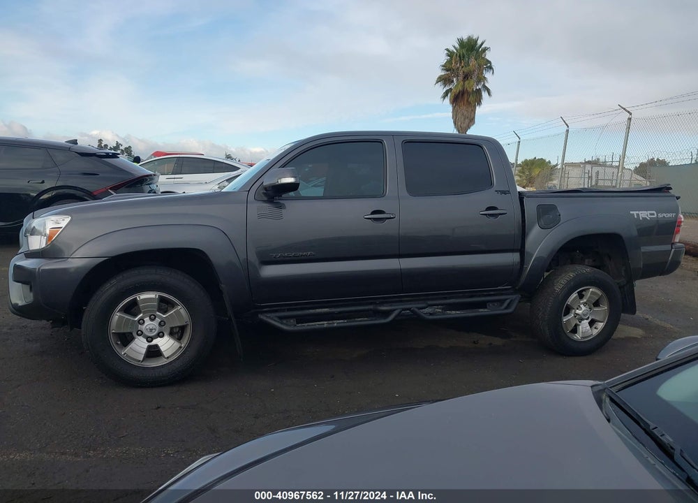 2014 TOYOTA TACOMA DOUBLE CAB PRERUNNER VIN: 3TMJU4GN4EM167029