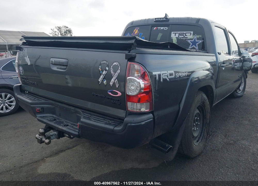 2014 TOYOTA TACOMA DOUBLE CAB PRERUNNER VIN: 3TMJU4GN4EM167029