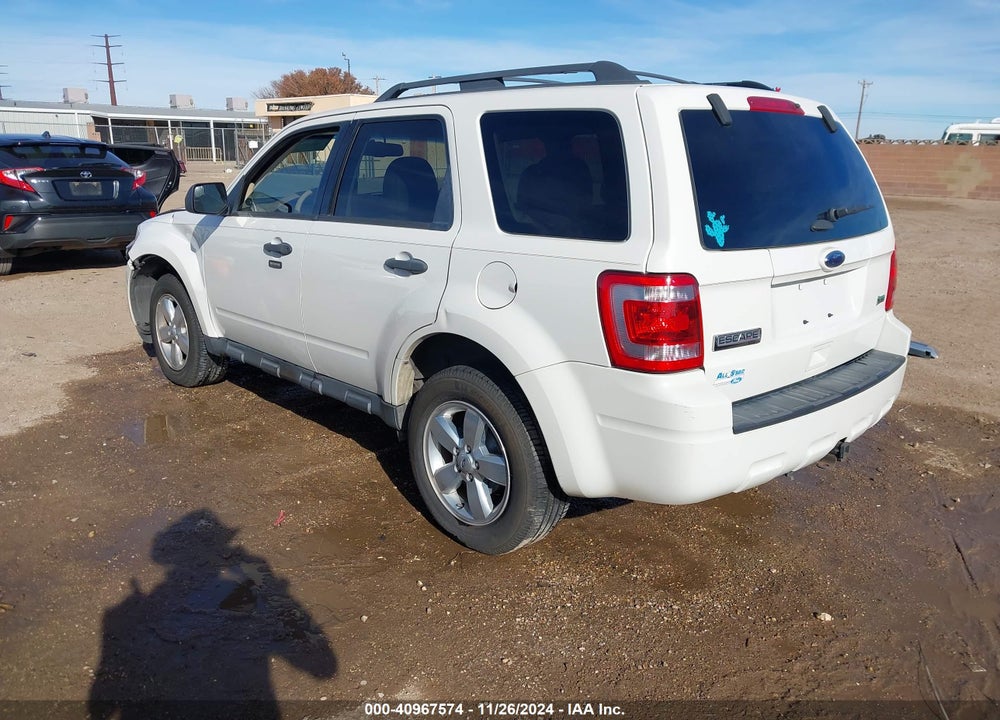 2012 FORD ESCAPE XLT VIN: 1FMCU9DG9CKB53512