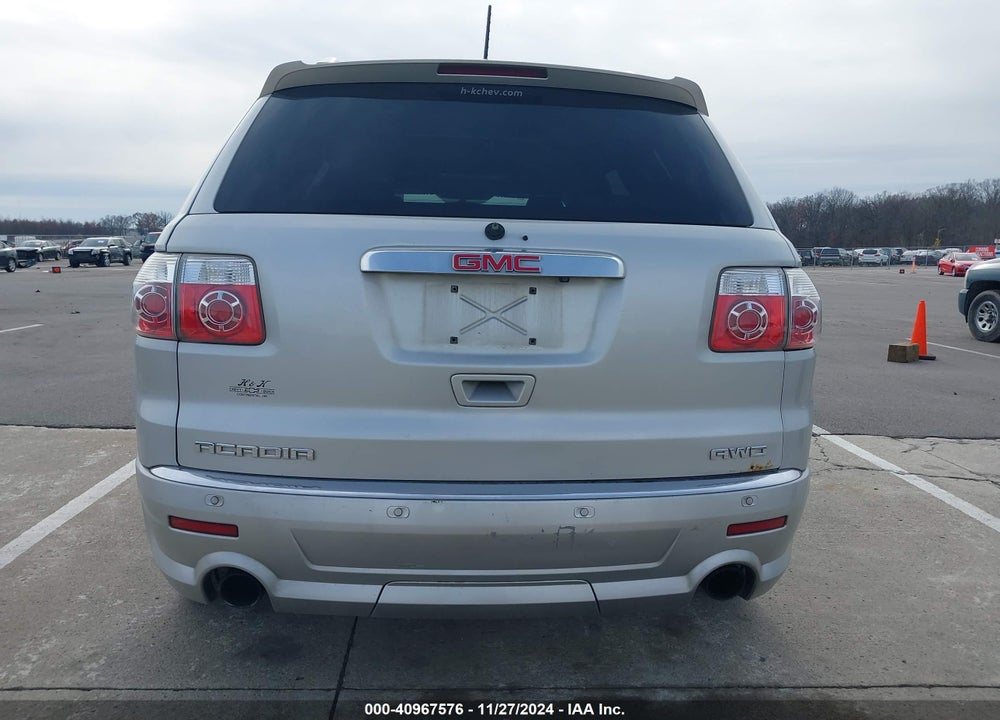 2011 GMC ACADIA DENALI VIN: 1GKKVTED2BJ228798