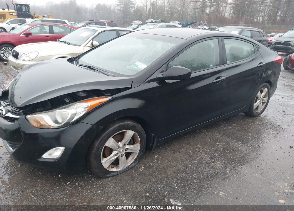 2012 HYUNDAI ELANTRA VIN: KMHDH4AE4CU297178