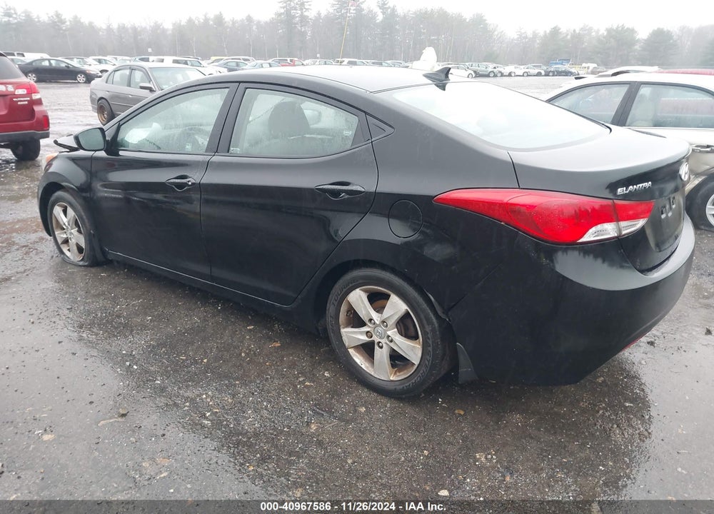 2012 HYUNDAI ELANTRA VIN: KMHDH4AE4CU297178