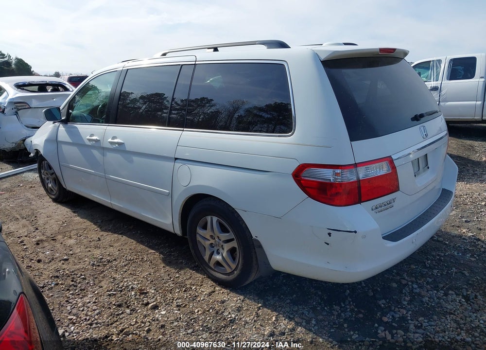 2006 HONDA ODYSSEY TOURING VIN: 5FNRL38876B112525