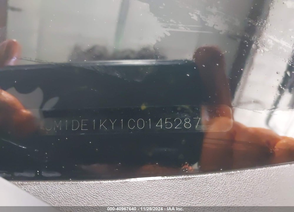2012 MAZDA 2 SPORT VIN: JM1DE1KY1C0145287
