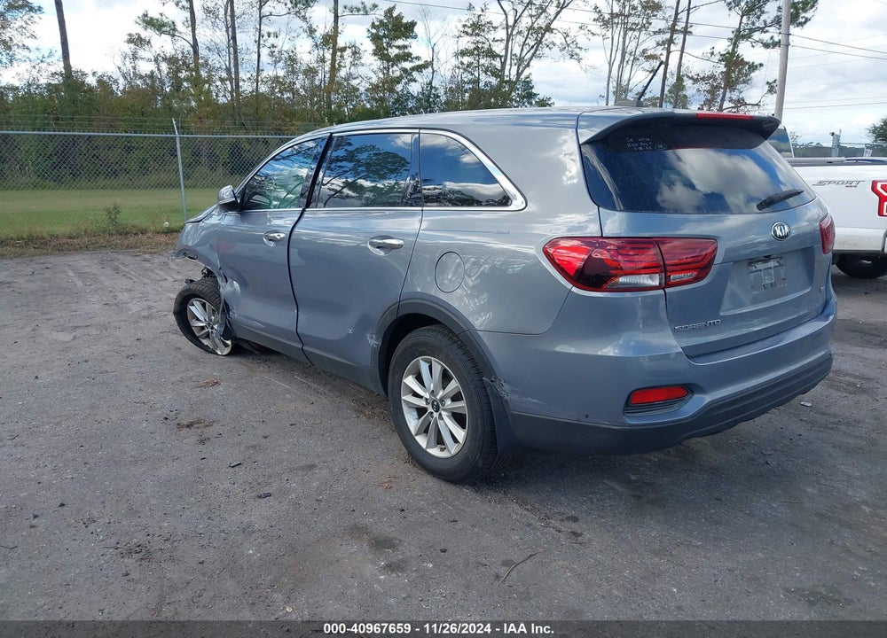 2019 KIA SORENTO 2.4L L VIN: 5XYPG4A35KG596360