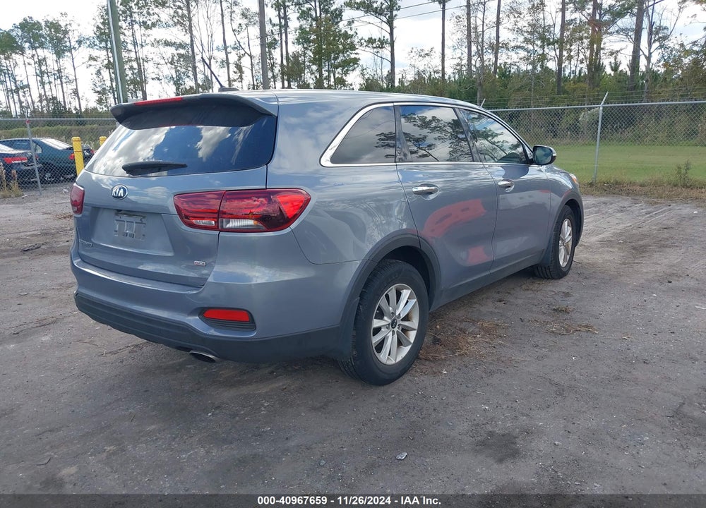 2019 KIA SORENTO 2.4L L VIN: 5XYPG4A35KG596360