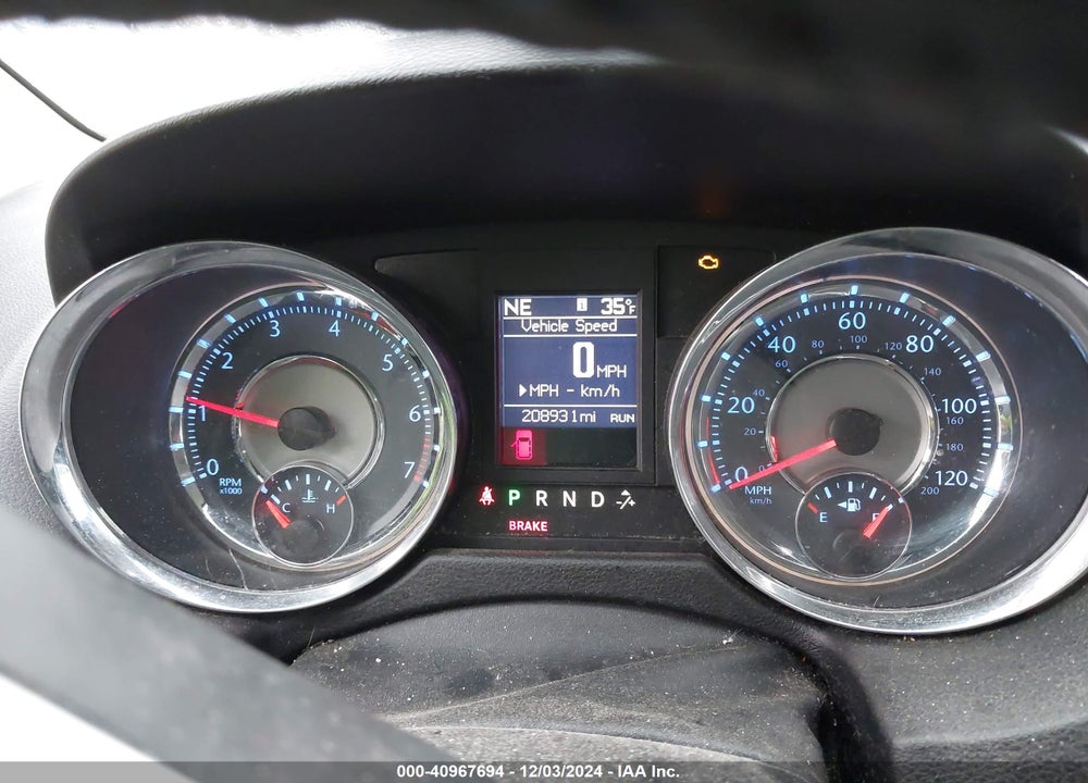 2012 CHRYSLER TOWN & COUNTRY TOURING VIN: 2C4RC1BG6CR229324