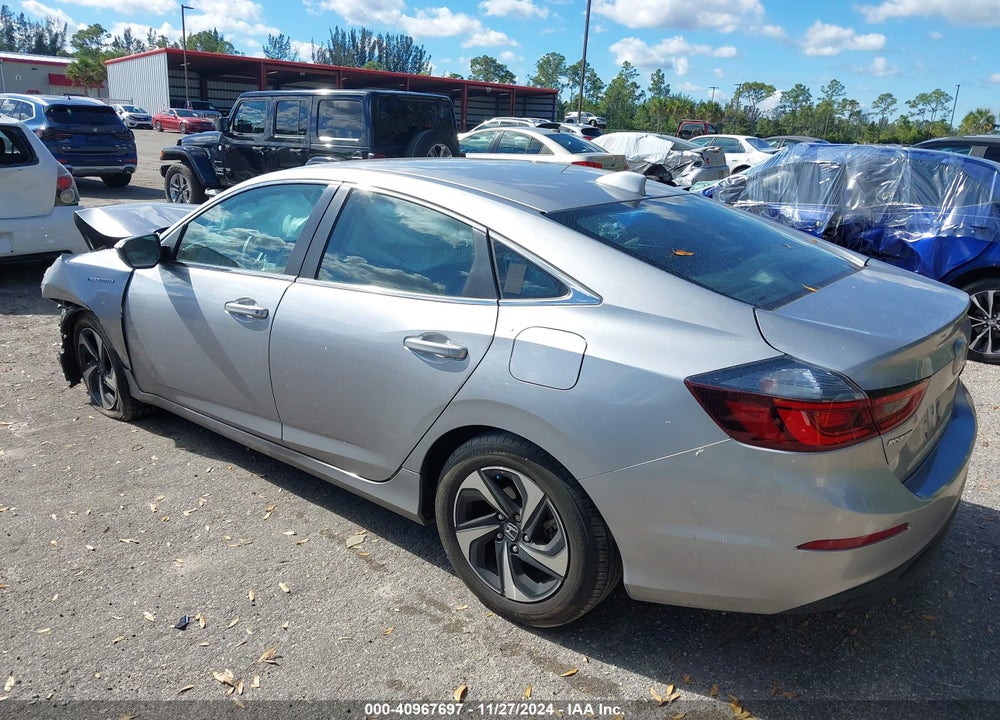 2022 HONDA INSIGHT EX VIN: 19XZE4F57NE016570
