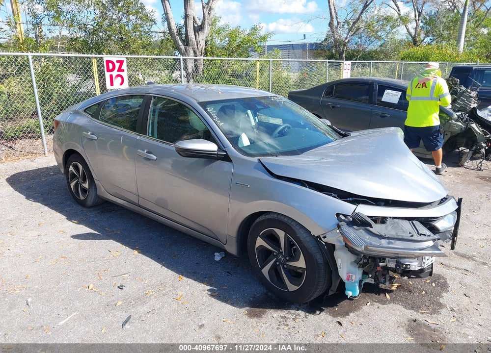 2022 HONDA INSIGHT EX VIN: 19XZE4F57NE016570