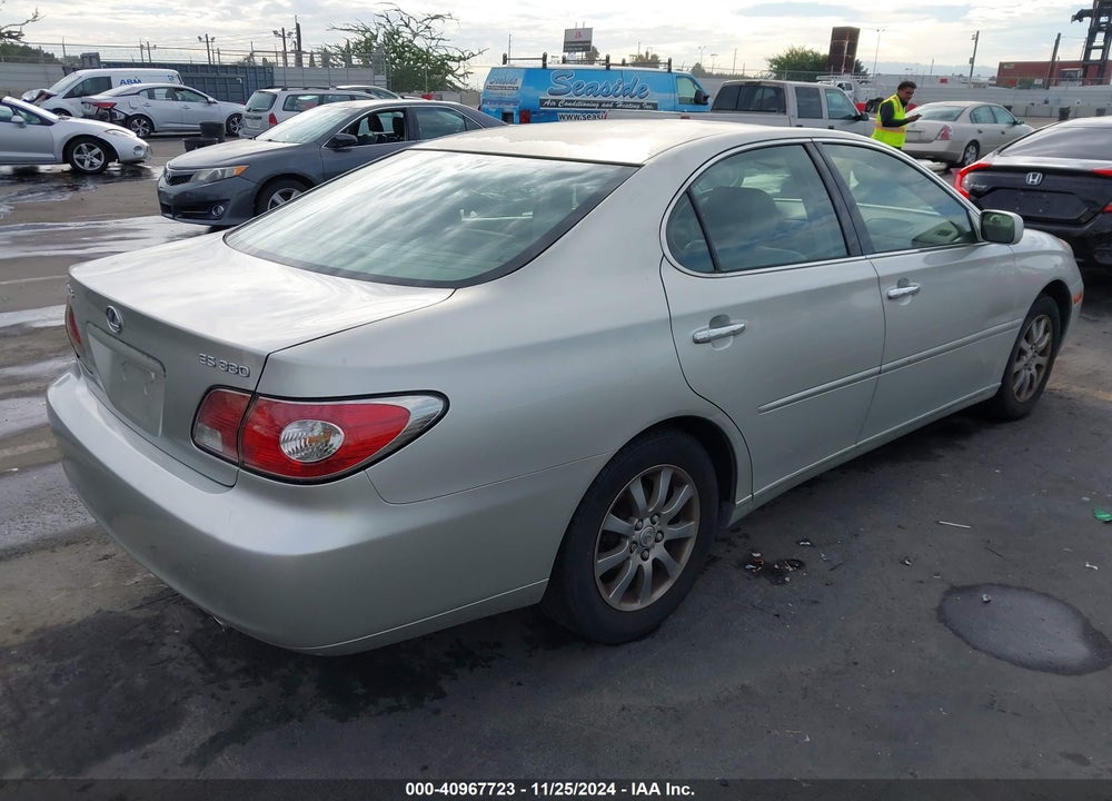 2004 LEXUS ES 330 VIN: JTHBA30GX45035138
