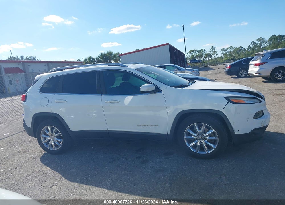 2014 CHEROKEE JEEP  LIMITED VIN: 1C4PJLDS4EW258549