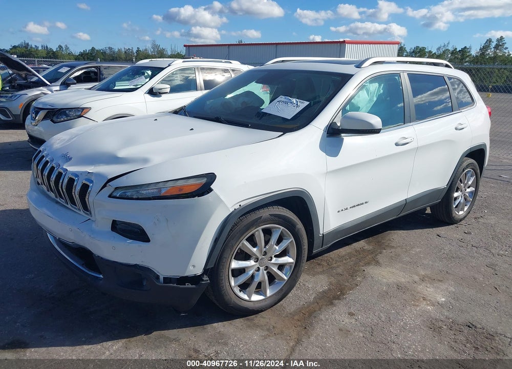 2014 CHEROKEE JEEP  LIMITED VIN: 1C4PJLDS4EW258549