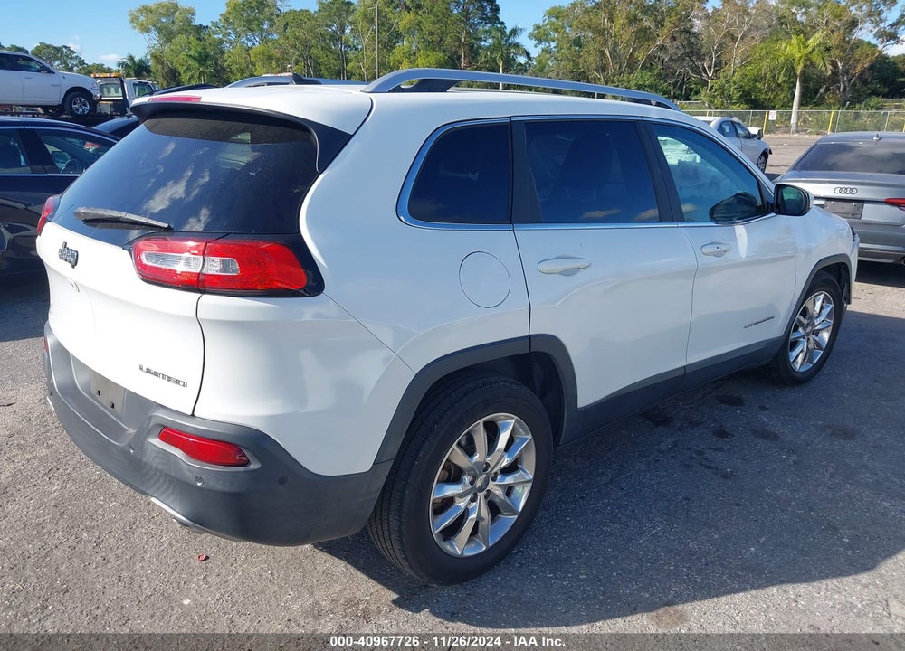 2014 CHEROKEE JEEP  LIMITED VIN: 1C4PJLDS4EW258549