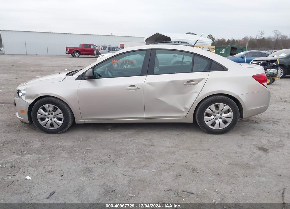 2014 CHEVROLET CRUZE LS AUTO VIN: 1G1PA5SH3E7334557