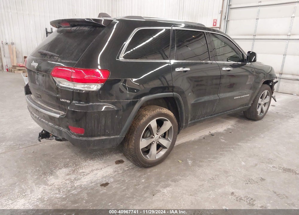 2014 JEEP GRAND CHEROKEE LIMITED VIN: 1C4RJFBG5EC518872