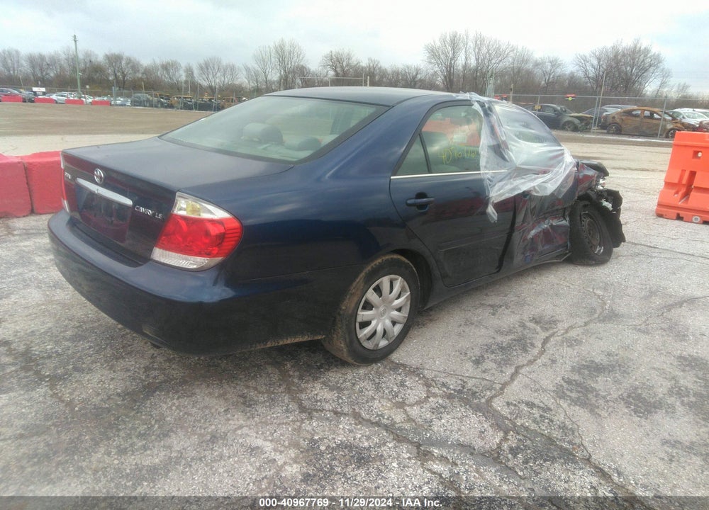 2005 TOYOTA CAMRY LE VIN: 4T1BE32K35U083462