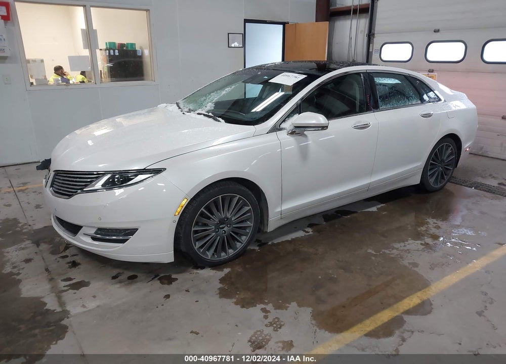 2016 LINCOLN MKZ VIN: 3LN6L2JK3GR601759