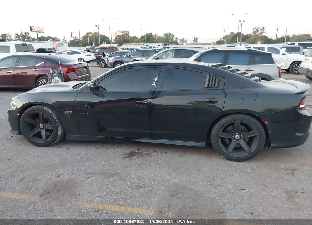 2018 DODGE CHARGER VIN: 2C3CDXGJ3JH265554