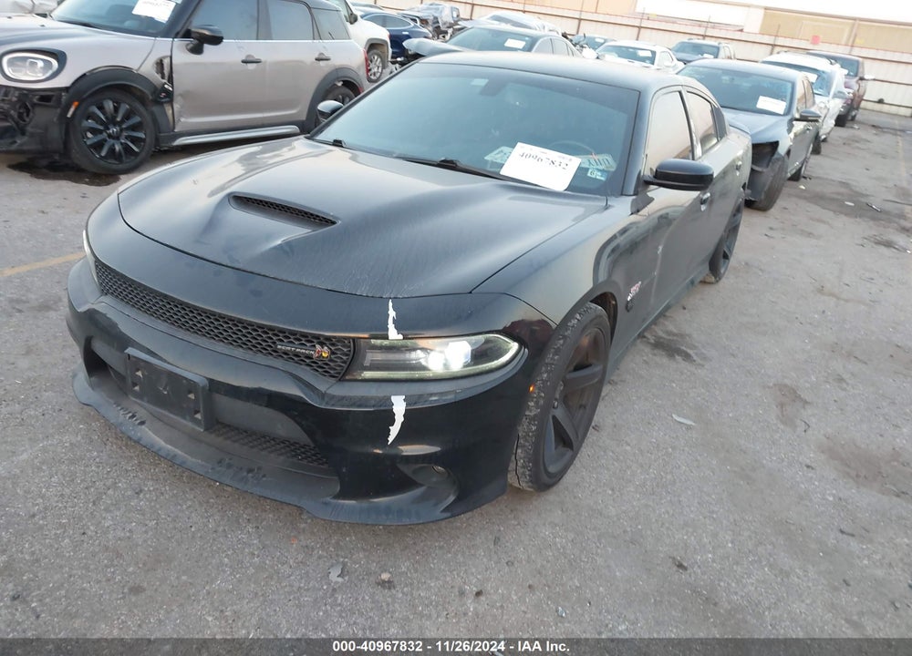 2018 DODGE CHARGER VIN: 2C3CDXGJ3JH265554