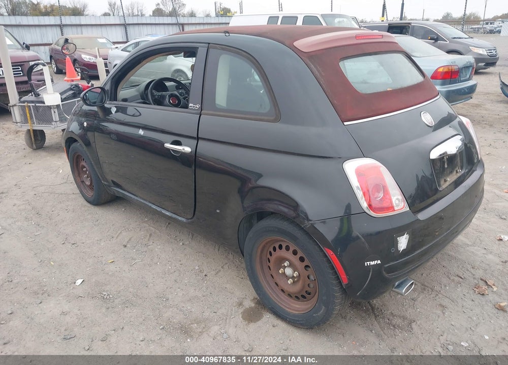 2012 FIAT 500C POP VIN: 3C3CFFDR1CT380064