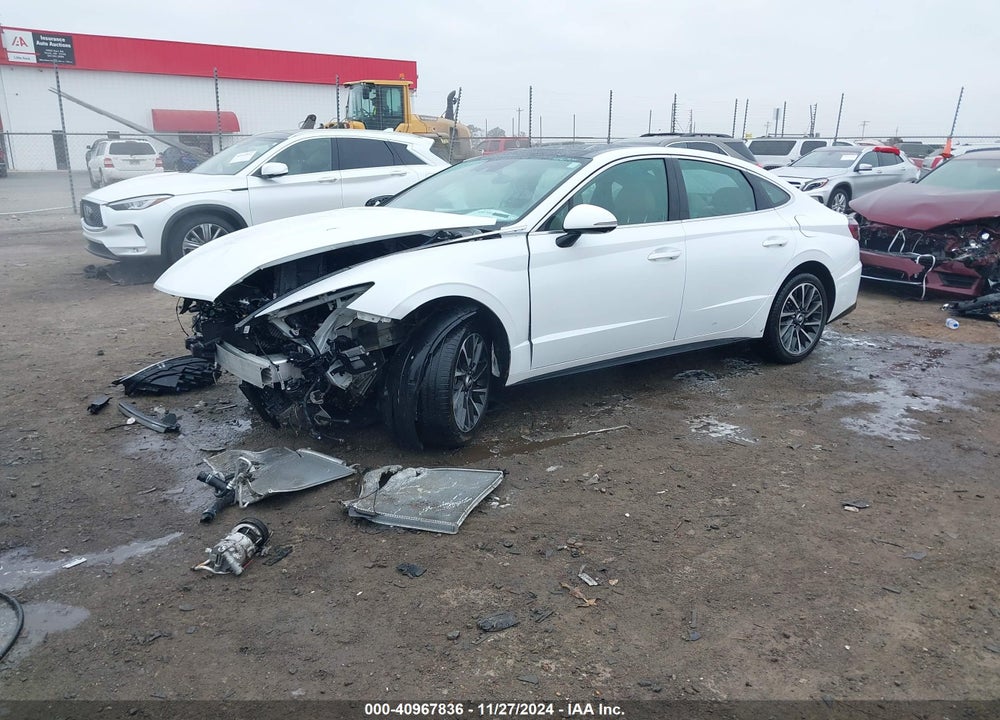 2020 HYUNDAI SONATA LIMITED VIN: 5NPEH4J2XLH027509