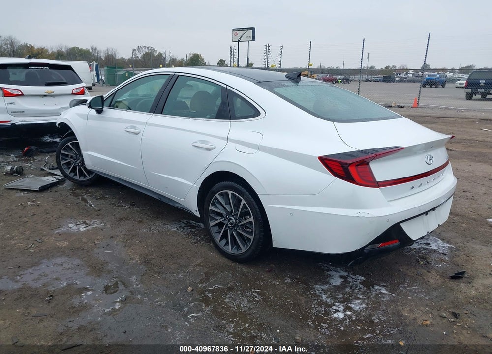 2020 HYUNDAI SONATA LIMITED VIN: 5NPEH4J2XLH027509