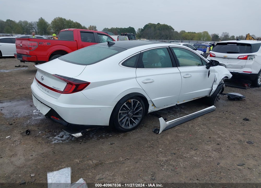 2020 HYUNDAI SONATA LIMITED VIN: 5NPEH4J2XLH027509