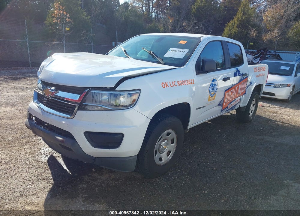2015 CHEVROLET COLORADO VIN: 1GCGSAE36F1261881