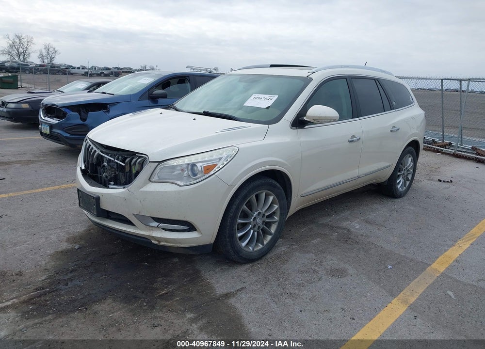 2013 BUICK ENCLAVE PREMIUM VIN: 5GAKVDKD7DJ133759