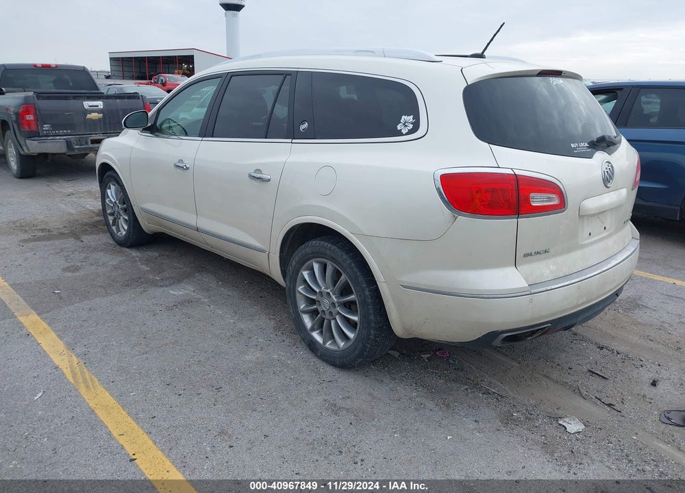 2013 BUICK ENCLAVE PREMIUM VIN: 5GAKVDKD7DJ133759