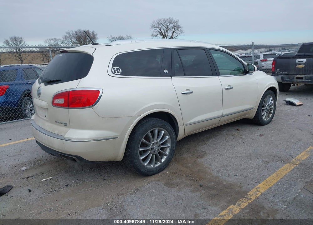 2013 BUICK ENCLAVE PREMIUM VIN: 5GAKVDKD7DJ133759