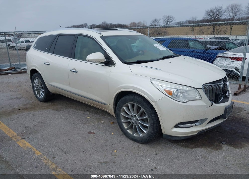 2013 BUICK ENCLAVE PREMIUM VIN: 5GAKVDKD7DJ133759