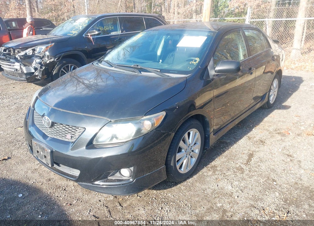 2009 TOYOTA COROLLA S VIN: 2T1BU40E89C046131