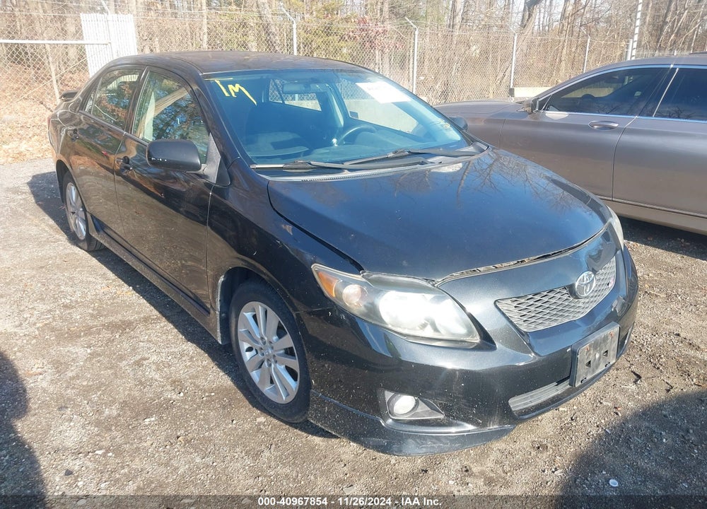 2009 TOYOTA COROLLA S VIN: 2T1BU40E89C046131