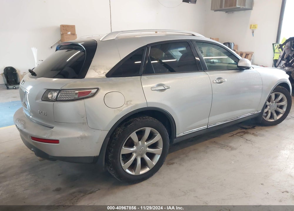 2006 INFINITI FX35 VIN: JNRAS08WX6X206255