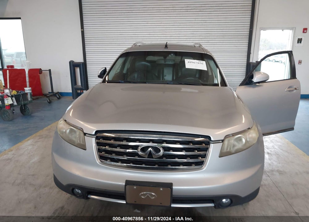 2006 INFINITI FX35 VIN: JNRAS08WX6X206255